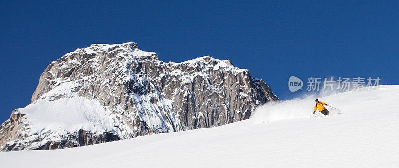 Backcountry Ski Touring在不列颠哥伦比亚省